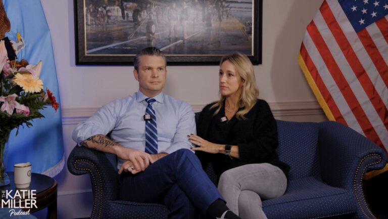 Secretary of War Pete Hegseth's wife Jennifer says female military members are thanking him