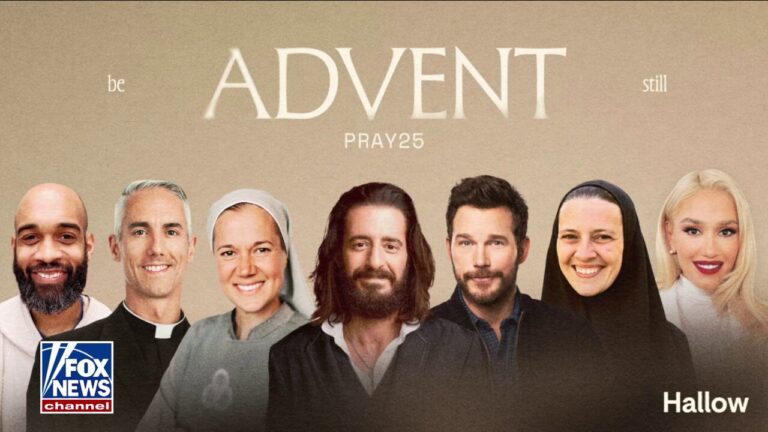 Celebrities join Hallow’s Pray 25 Advent challenge