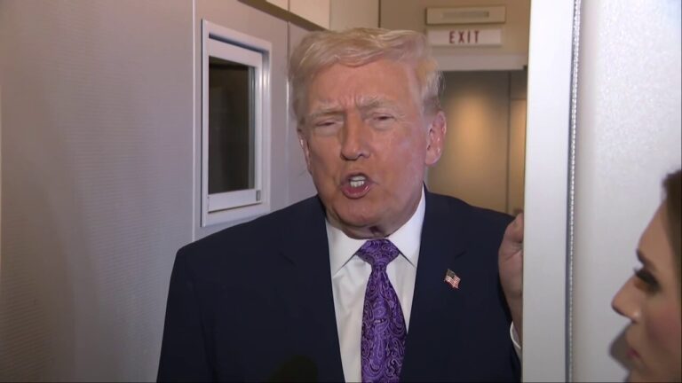 Trump says ‘don’t read anything into it’ when pressed on Venezuela airspace warning