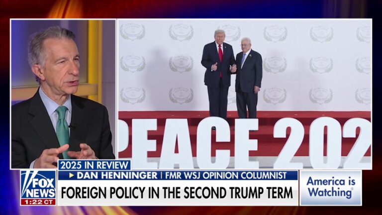 A look back on Trump's foreign policy in 2025