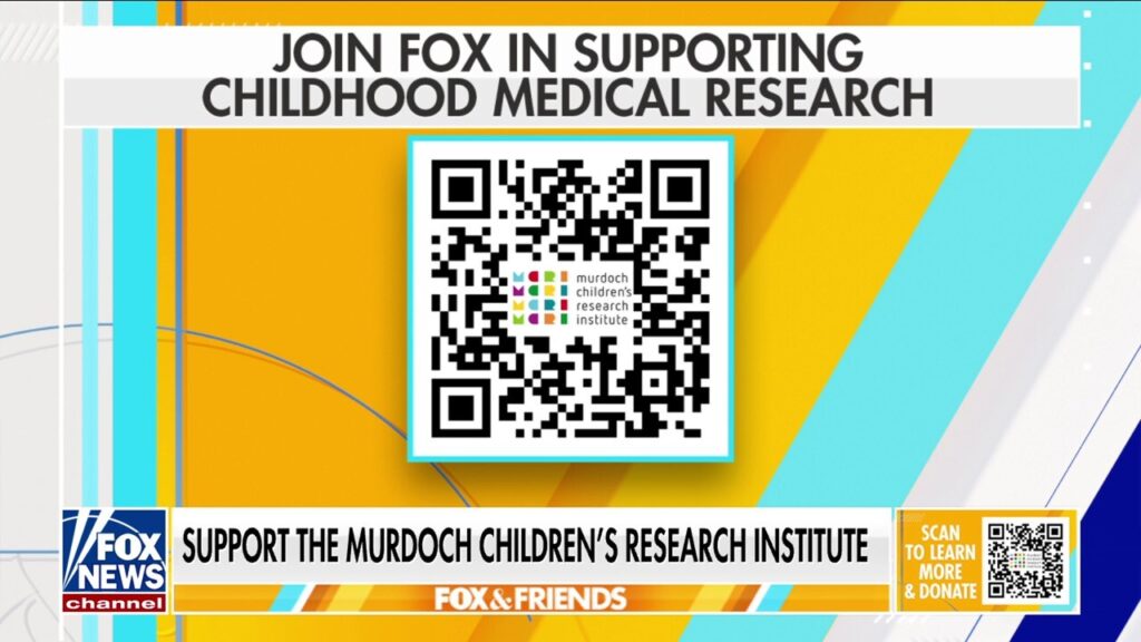 Join FOX to support the Murdoch Children’s Research Institute