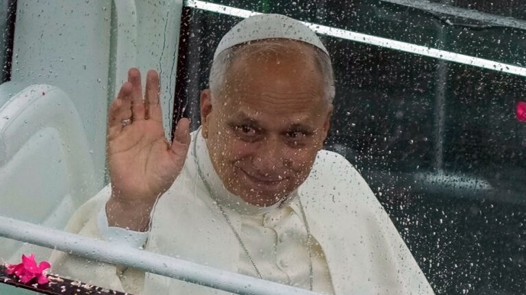 Pope Leo XIV calls for 'divine gift of peace' in maiden visit to Middle East