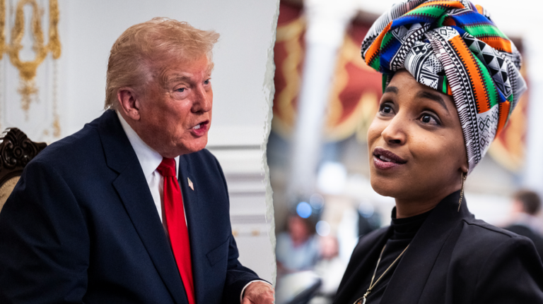 Ilhan Omar's ex appears on ‘dirty dandy’ social account as Trump revives married siblings claim