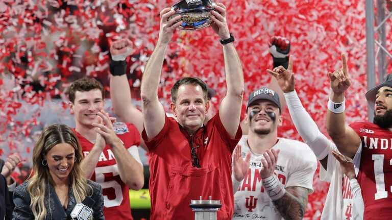 Indiana coach Curt Cignetti wanted one thing after historic victory over Oregon