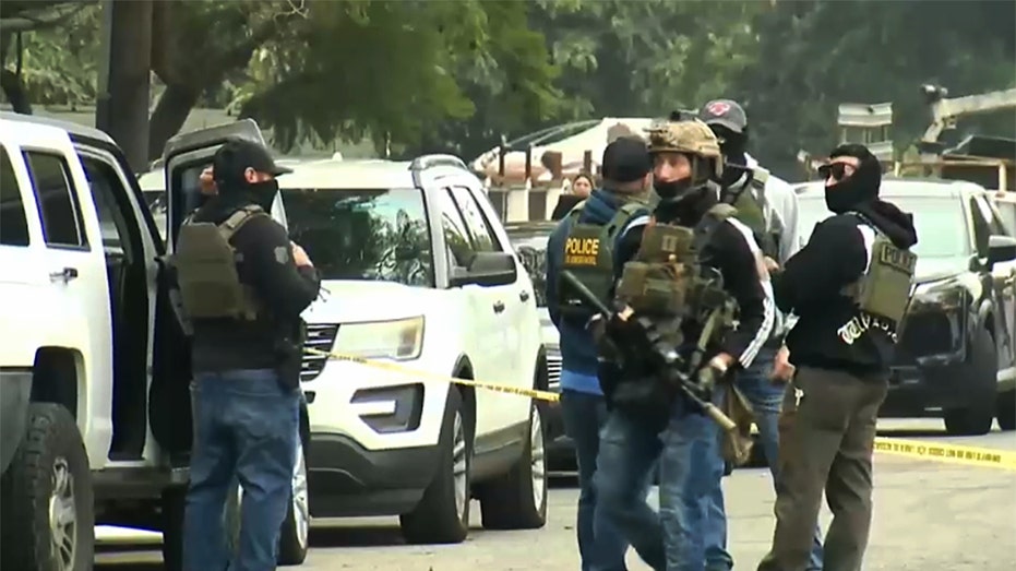 DHS alleges criminal illegal alien 'rammed law enforcement' in California operation, agent fired weapon