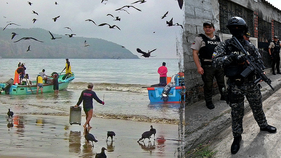 Five severed heads found hanging on Ecuador beach amid escalating gang clashes