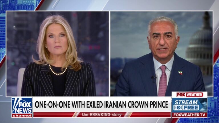 Exiled Iranian crown prince: Iranians are fighting to free the world from this terrorist regime