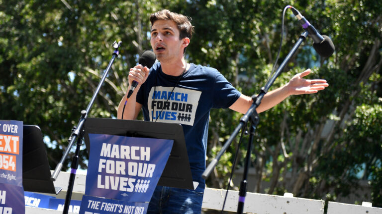 Cameron Kasky criticized by fellow CNN panelist for suggesting Trump is part of trafficking ring