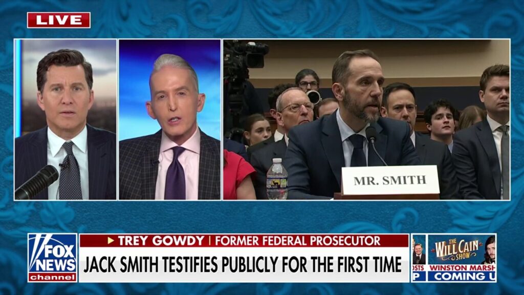 Trey Gowdy says Jack Smith’s theory that Trump’s speech was ‘criminal’ is ‘dumbfounding’