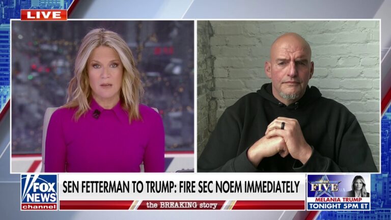 Sen John Fetterman speaks out after calling for Kristi Noem’s firing: ‘Americans have died’