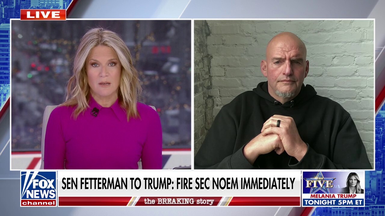 Sen John Fetterman speaks out after calling for Kristi Noem’s firing: ‘Americans have died’
