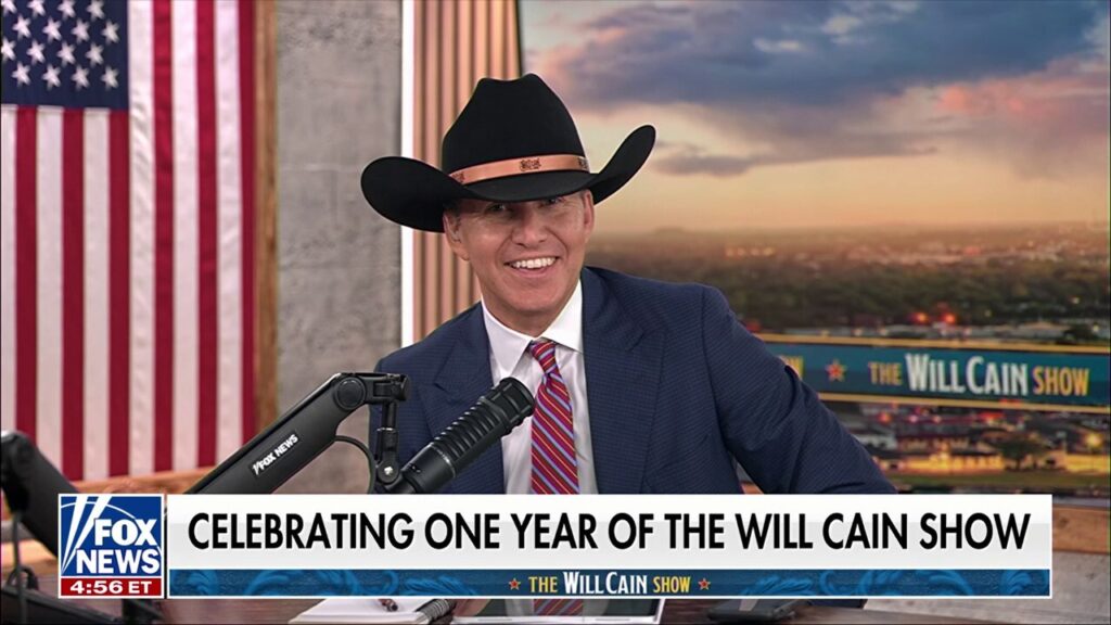 'The Will Cain Show' celebrates 1-year anniversary