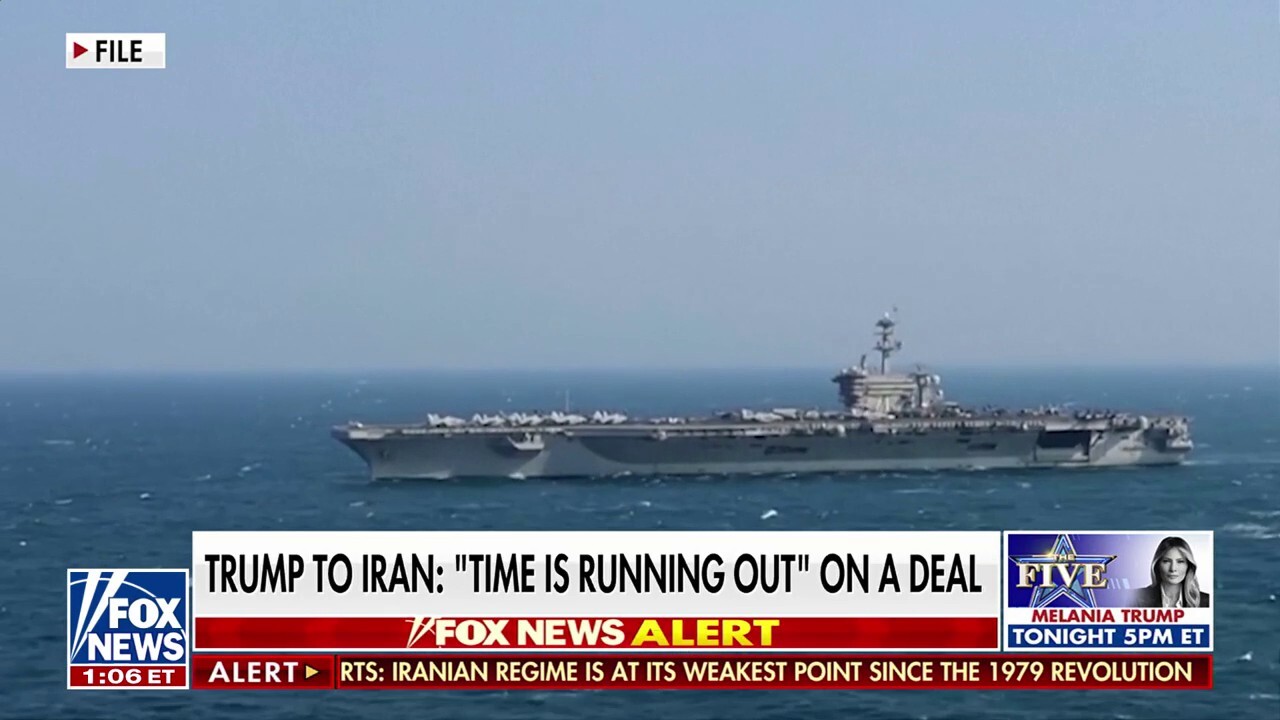 Trump issues warning to Iran as armada approaches: 'Violence, if necessary'
