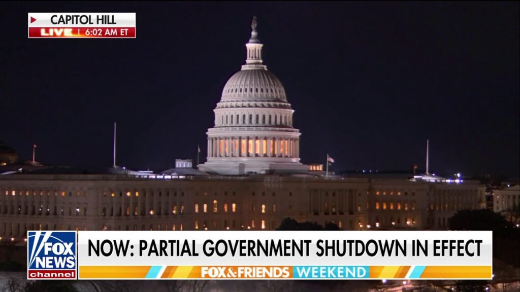 Government enters partial shutdown as Democrats call for ICE to be reined in