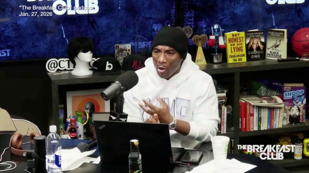 Charlamagne says youth of today are less willing to shovel snow for cash like his generation did