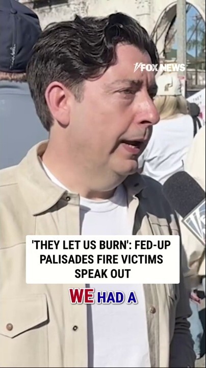 ‘They LET us burn’: Fed-up Palisades Fire victims speak out one year after catastrophe