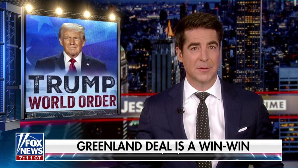 Jesse Watters: Trump’s leaving Davos with a deal