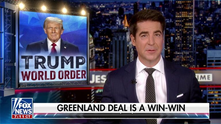 Jesse Watters: Trump’s leaving Davos with a deal