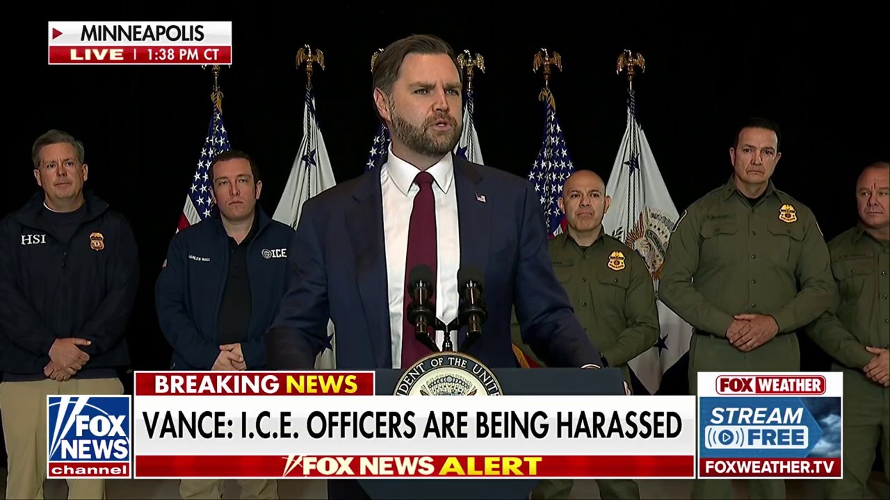 Vance cites failure of cooperation between state, local officials and ICE for chaos in Minnesota