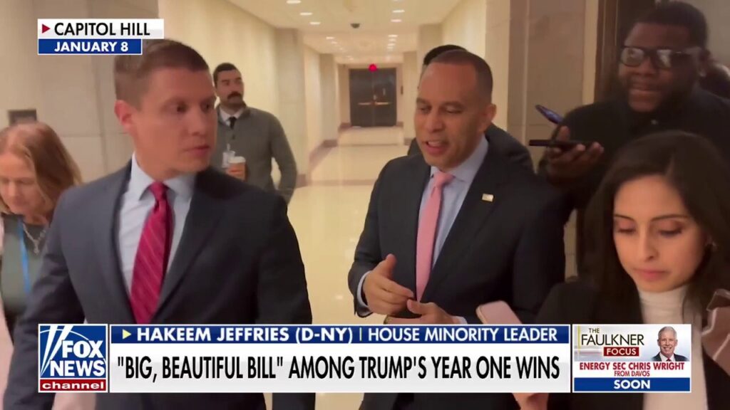 House Minority Leader Hakeem Jeffries tears into Trump's 'unpopular' agenda