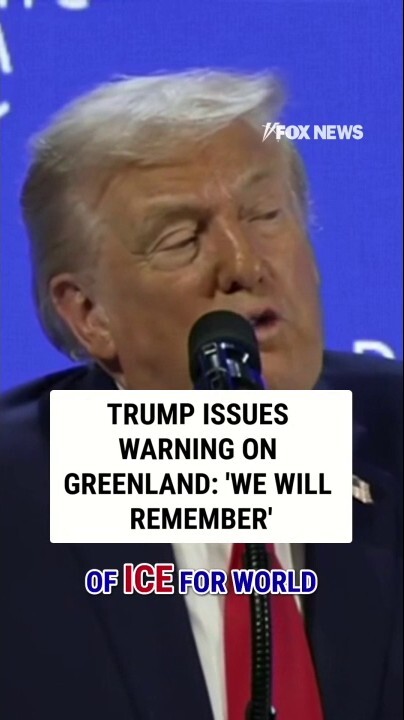Trump issues warning on Greenland: 'WE WILL REMEMBER'
