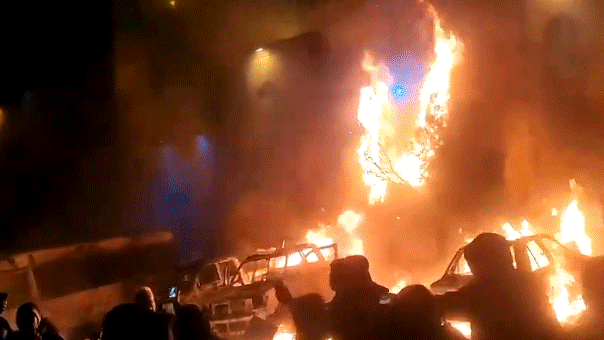 Iran protests grow deadlier as regime internet blackout fails to stop uprising