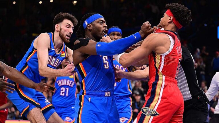 NBA rookie Jeremiah Fears calls Thunder's Luguentz Dort 'soft' after on-court scuffle