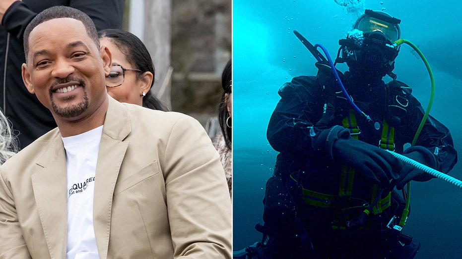 Will Smith’s North Pole dive turns to 'terror' after he gets trapped under ice