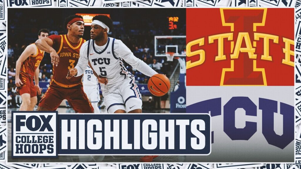 No. 5 Iowa State Cyclones vs. TCU Horned Frogs 🏀  Highlights