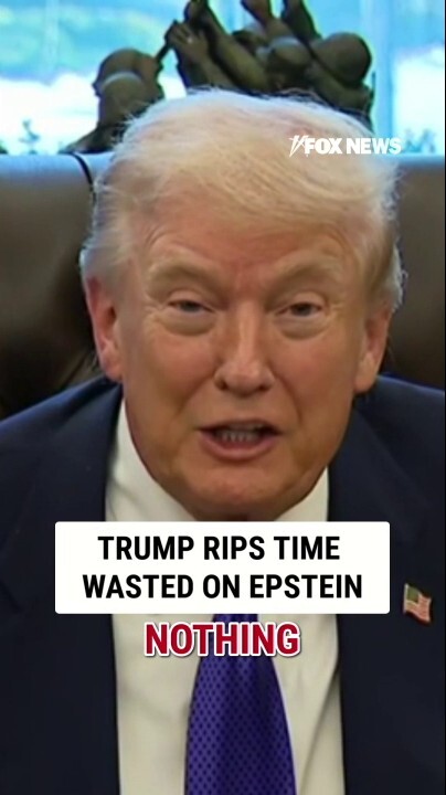 Trump: Nobody cared about Epstein while he was alive