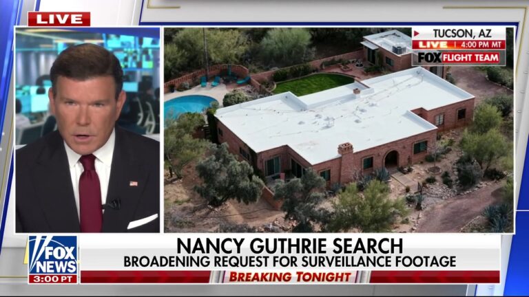 Investigators request extensive surveillance footage amid Nancy Guthrie search