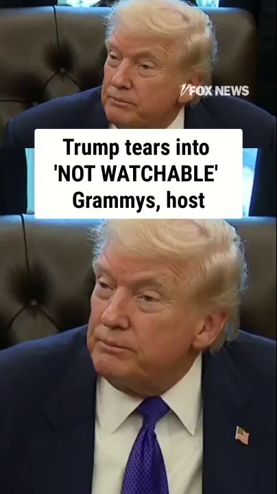 Trump skewers 'lightweight' Grammys host Trevor Noah: 'Not as bad as Kimmel'