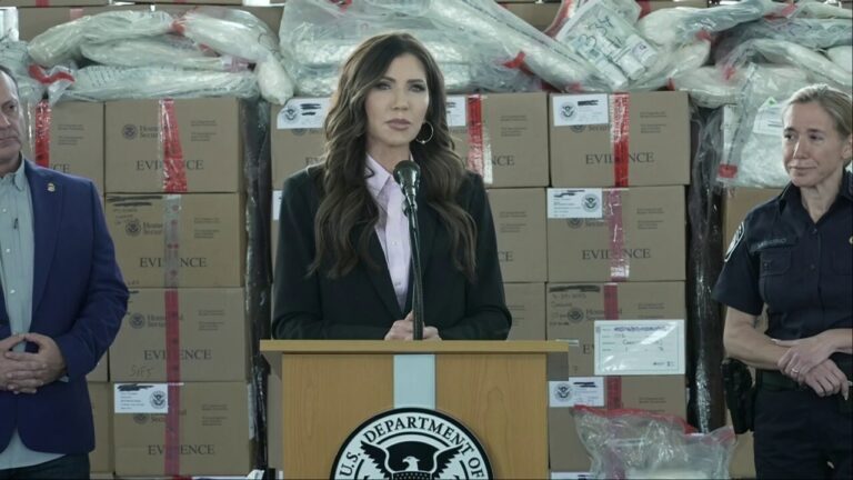 Noem warns TSA, FEMA, USCG face lack of funding after Dems halt bill