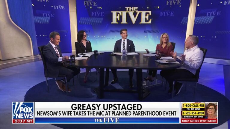 Newsom's wife scolds media over focus on everything but the 'war on women': Kennedy