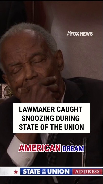 CAUGHT ON CAMERA: Lawmaker caught taking a nap at State of the Union