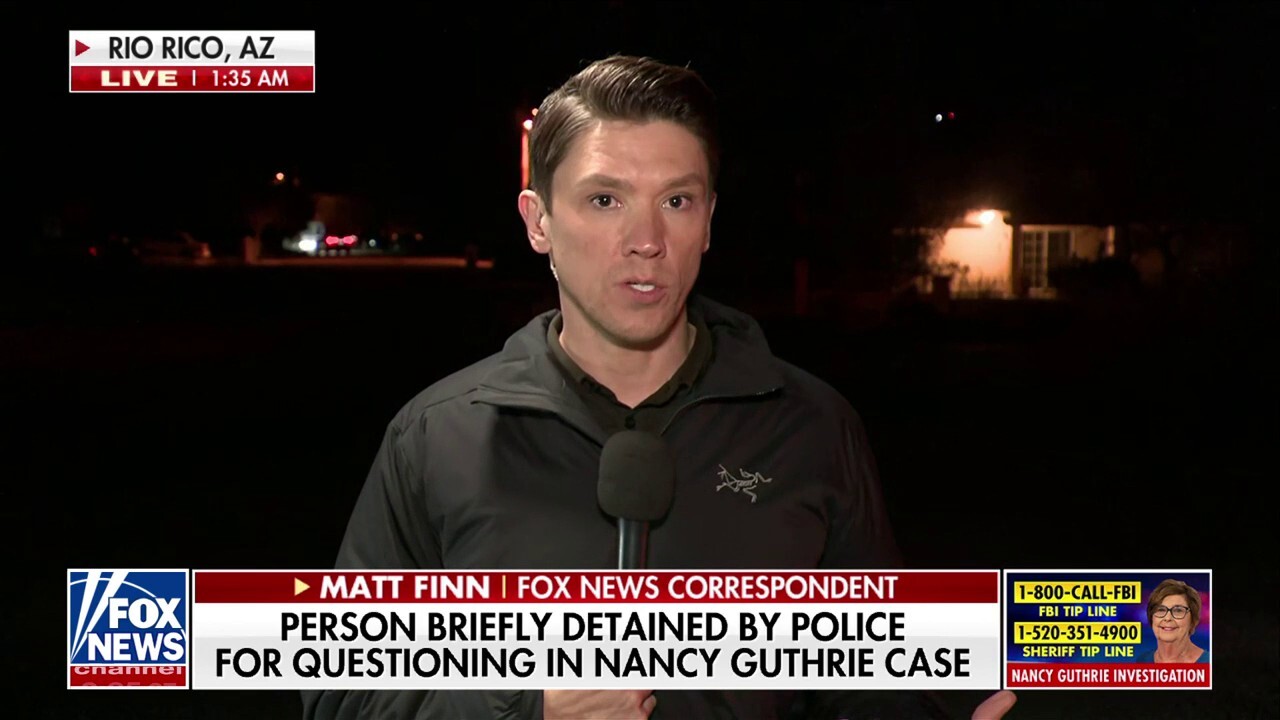 Person detained for questioning in Nancy Guthrie case released from custody