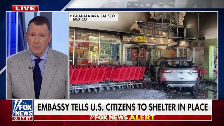 Cartel leader's death sparks violence in Mexico, US embassy issues shelter-in-place order