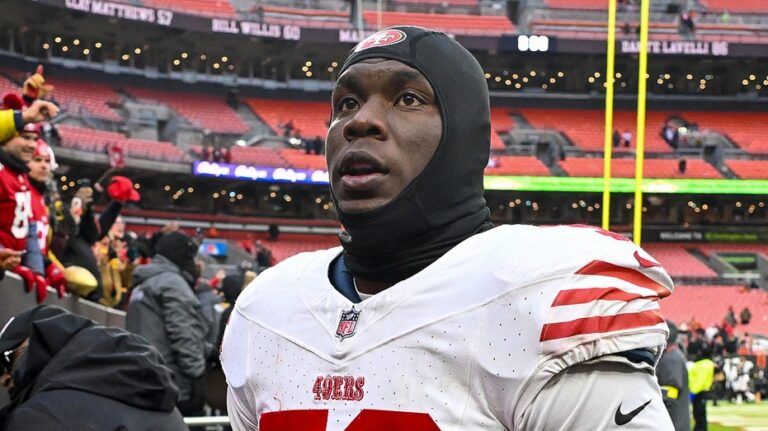 49ers' Keion White suffers non-life-threatening ankle wound in San Francisco shooting after Super Bowl LX