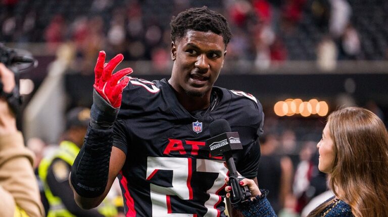 Falcons rookie faces multiple charges after leading officers on chase following domestic incident, police say