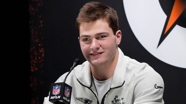 Patriots' Drake Maye offers refreshing take on marriage ahead of Super Bowl LX