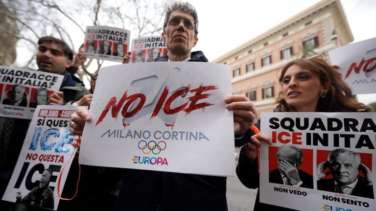 US Olympic officials alter name of 'Ice House' hospitality space amid protests against federal agents