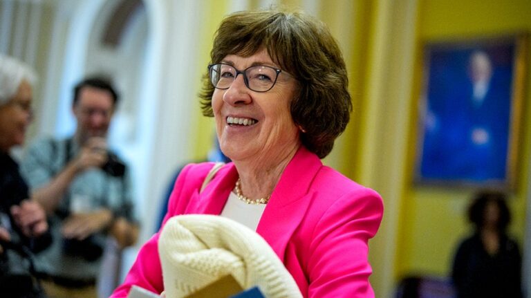 Republican Sen Susan Collins says she's running for re-election