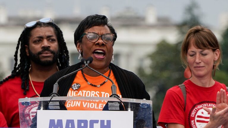 Teachers union president calls Trump a ‘dictator’ on unearthed call with Antifa-linked group