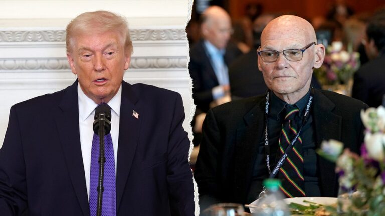 James Carville calls President Trump 'fat, sorry, sack of s---' in pre-SOTU rant