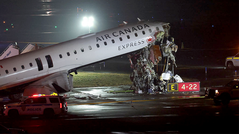 Two pilots dead after plane collides with fire truck on LaGuardia Airport runway and more top headlines