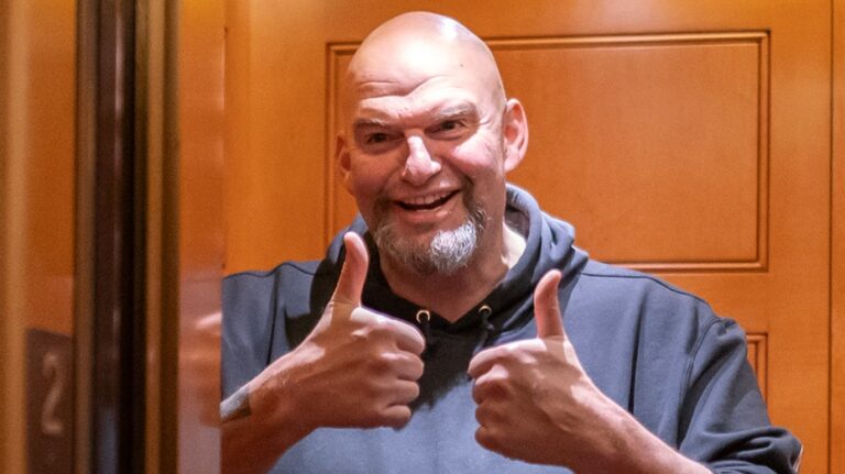 John Fetterman, under fire from fellow Democrats, breaks with the party’s dictates and often sides with Trump