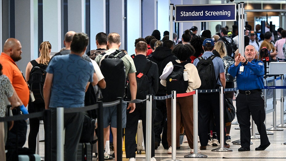 Traveler hands out vodka shots in massive TSA line amid US airport lines and delays