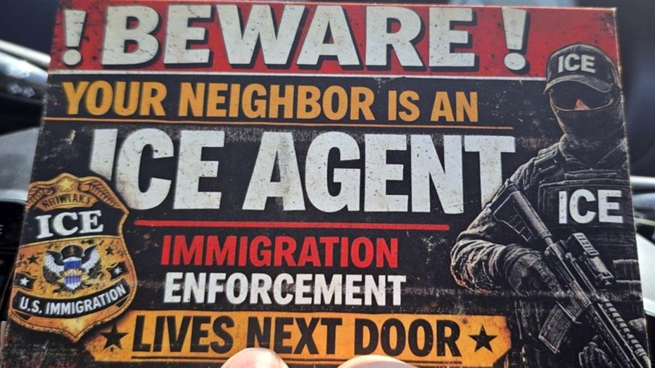 PHOTOS: Anti-ICE agitators dox agents by sending warning postcards to neighbors