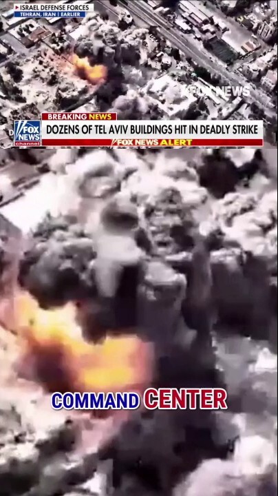 Iran command center obliterated with Israeli rockets