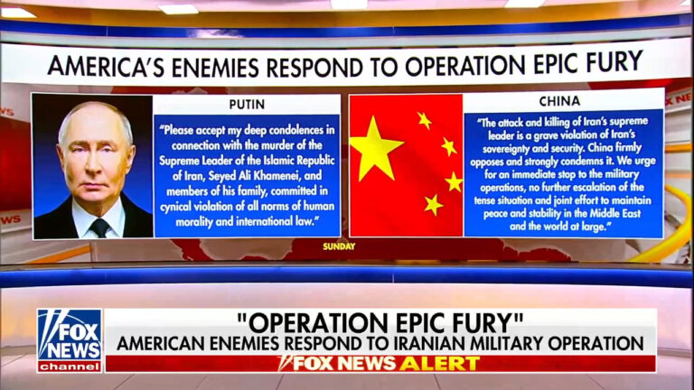 America's enemies respond to Iranian military operation